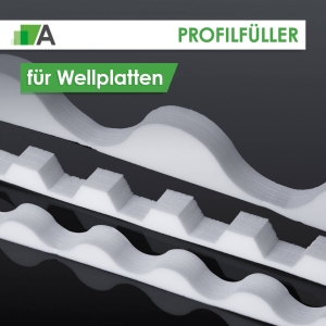 Profilfüller für Wellplatten 